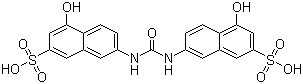 6,6'-Ureylene-bis(1-naphthol-3-sulfonic acid) molecular structure (CAS 134-47-4)
