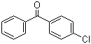 结构式 CAS# 134-85-0, 4-氯二苯甲酮