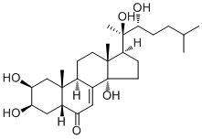 structure of CAS# 13408-56-5, Ponasterone A
