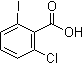 结构式 CAS# 13420-63-8, 2-氯-6-碘苯甲酸