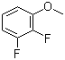 结构式 CAS# 134364-69-5, 2,3-二氟苯甲醚