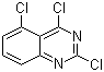 结构式 CAS# 134517-55-8, 2,4,5-三氯喹唑啉