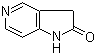 结构式 CAS# 134682-54-5, 1,3-二氢-2H-吡咯并[3,2-c]吡啶-2-酮