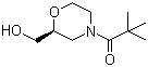structure of CAS# 135065-76-8, (S)-N-Boc-2-Hydroxymethylmorpholine;(S)-2-Hydroxymethylmorpholine-4-carboxylic acid tert-butyl ester