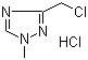 结构式 CAS# 135206-76-7, 3-(氯甲基)-1-甲基-1H-1,2,4-三唑盐酸盐