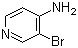 结构式 CAS# 13534-98-0, 4-氨基-3-溴吡啶; 3-溴-4-氨基吡啶
