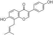 8-Prenyldaidzein molecular structure (CAS 135384-00-8)