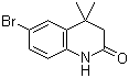结构式 CAS# 135631-90-2, 6-溴-3,4-二氢-4,4-二甲基喹啉-2(1H)-酮