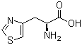 3-(4-噻唑基)-L-丙氨酸分子结构 (CAS 136010-41-8)