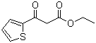 structure of CAS# 13669-10-8, Ethyl 3-oxo-3-(thiophen-2-yl)propanoate