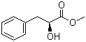 structure of CAS# 13673-95-5, Methyl L-3-phenyllactate ;alpha-Hydroxybenzenepropanoic acid methyl ester; L-3-Phenyl-lactic acid methyl ester; (-)-3-Phenyllactic acid methyl ester
