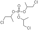 structure of CAS# 13674-84-5, Tris(1-chloro-2-propyl) phosphate;Phosphoric acid tris(2-chloro-1-methylethyl) ester