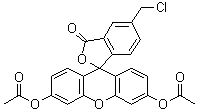 5-Chloromethylfluorescein diacetate molecular structure (CAS 136832-63-8)