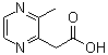 structure of CAS# 1368387-18-1, 3-Methyl-2-pyrazineacetic acid¡ãC