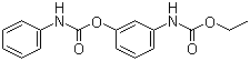 structure of CAS# 13684-56-5, Desmedipham;[3-[[(Phenylamino)carbonyl]oxy]phenyl]carbamic acid ethyl ester