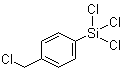 结构式 CAS# 13688-90-9, 4-(三氯硅烷基)氯苄