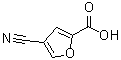structure of CAS# 1369496-50-3, 4-Cyano-2-furancarboxylic acid