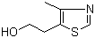 4-甲基-5-羟乙基噻唑分子结构 (CAS 137-00-8)