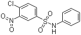 structure of CAS# 137-49-5, 4-Chloro-3-nitro-N-phenylbenzenesulfonamide