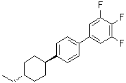 结构式 CAS# 137019-94-4, 4'-(反式-4-乙基环己基)-3,4,5-三氟-1,1'-联苯