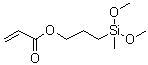 structure of CAS# 13732-00-8, 3-(Dimethoxymethylsilyl)propyl acrylate;Dimethoxy(3-acryloyloxypropyl)methylsilane; KBM 5102; LS 2826