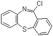 结构式 CAS# 13745-86-3, 11-氯-二苯并[b,f][1,4]硫氮杂卓