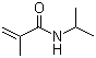 structure of CAS# 13749-61-6, N-Isopropylmethacrylamide