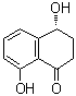 structure of CAS# 137494-04-3, (4R)-3,4-Dihydro-4,8-dihydroxy-1(2H)-naphthalenone;(4R)-4,8-Dihydroxy-alpha-tetralone; (R)-(-)-Regiolone