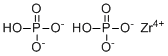 structure of CAS# 13772-29-7, Zirconium hydrogen phosphate;alpha-Zirconium phosphate; gamma-Zirconium phosphate