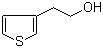 structure of CAS# 13781-67-4, Thiophene-3-ethanol;3-Thiopheneethanol; 2-(3-Thienyl)ethanol; 3-(2-Hydroxyethyl)thiophene