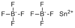 structure of CAS# 13814-97-6, Tin(II) tetrafluoroborate;Tin fluoroborate; Tin(II) borofluoride
