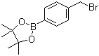 结构式 CAS# 138500-85-3, 4-溴甲基苯硼酸频哪醇酯