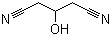 3-羟基戊二腈分子结构 (CAS 13880-89-2)