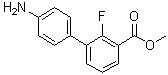 结构式 CAS# 1389287-35-7, 4'-氨基-2-氟联苯-3-羧酸甲酯