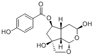梓甙分子结构 (CAS 1390-72-3)
