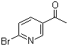 结构式 CAS# 139042-59-4, 5-乙酰基-2-溴吡啶