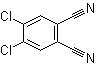 结构式 CAS# 139152-08-2, 4,5-二氰基-1,2-二氯苯; 4,5-二氯邻苯二甲腈