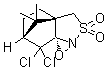 structure of CAS# 139628-16-3, (-)-[(8,8-Dichlorocamphoryl)sulfonyl]oxaziridine