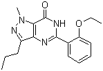 structure of CAS# 139756-21-1, 5-(2-Ethoxyphenyl)-1-methyl-3-propyl-1,6-dihydro-7H-pyrazolo[4,3-d]-7-pyrimidinone
