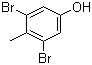 3,5-Dibromo-4-methylphenol molecular structure (CAS 13979-81-2)