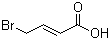 structure of CAS# 13991-36-1, (2E)-4-Bromo-2-butenoic acid;(E)-4-Bromo-2-butenoic acid; (E)-4-Bromobut-2-enoic acid; (E)-4-Bromocrotonic acid; trans-4-Bromo-2-butenoic acid