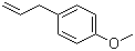 4-Allylanisole molecular structure (CAS 140-67-0)