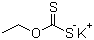 structure of CAS# 140-89-6, Potassium ethylxanthate;Ethylxanthic acid potassium salt; Potassium O-ethyl carbonodithioate