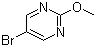 结构式 CAS# 14001-66-2, 5-溴-2-甲氧基嘧啶; 2-甲氧基-5-溴嘧啶