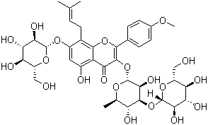 Epimedin A1 molecular structure (CAS 140147-77-9)