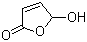 2,5-Dihydro-5-hydroxy-2-furanone molecular structure (CAS 14032-66-7)