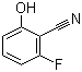 structure of CAS# 140675-43-0, 2-Cyano-3-fluorophenol;2-Fluoro-6-hydroxybenzonitrile