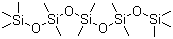 Dodecamethylpentasiloxane molecular structure (CAS 141-63-9)