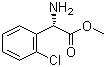 structure of CAS# 141109-14-0, (S)-(+)-2-Chlorophenylglycine methyl ester