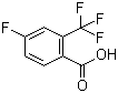 结构式 CAS# 141179-72-8, 4-氟-2-(三氟甲基)苯甲酸